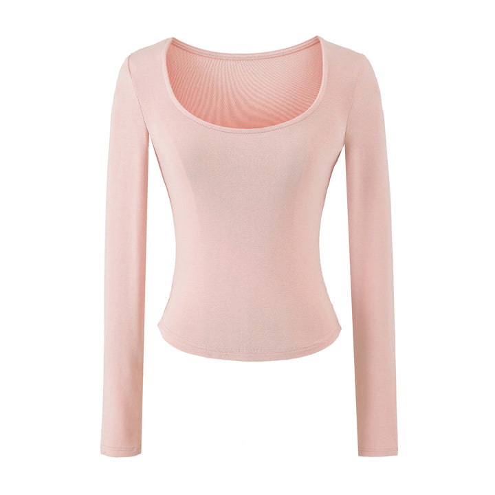 Women's two-piece lounge set made of stretch modal with fitted long-sleeve top and maxi skirt Mune Fashion