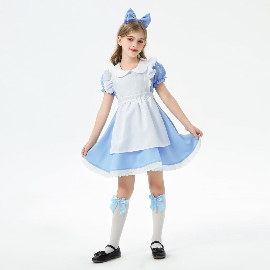 Girl's costume with ruffles and bows Mune Fashion