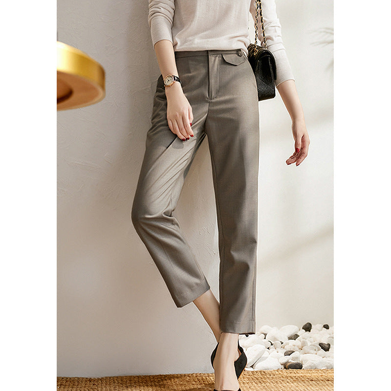 Women's Elegant and Fashionable Suit Pants Drune