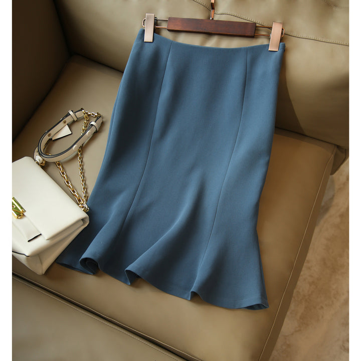 Ladies Elegant Figure-Hugging Pencil Skirt Mune Fashion