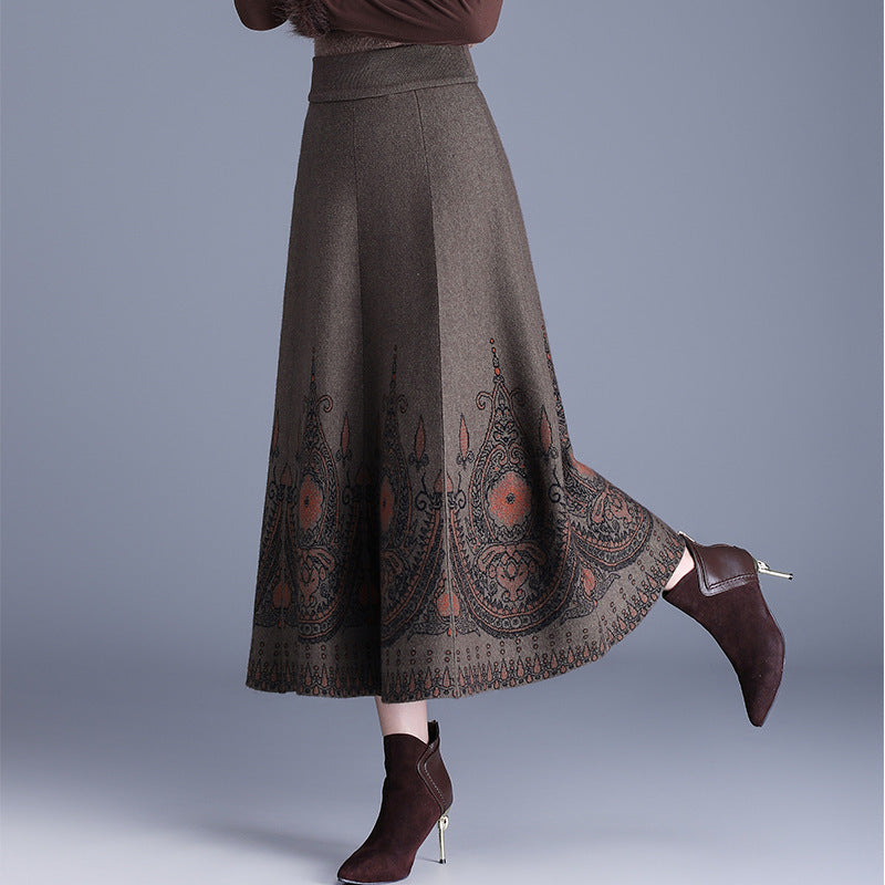 Women Maxi Skirt Mune Fashion