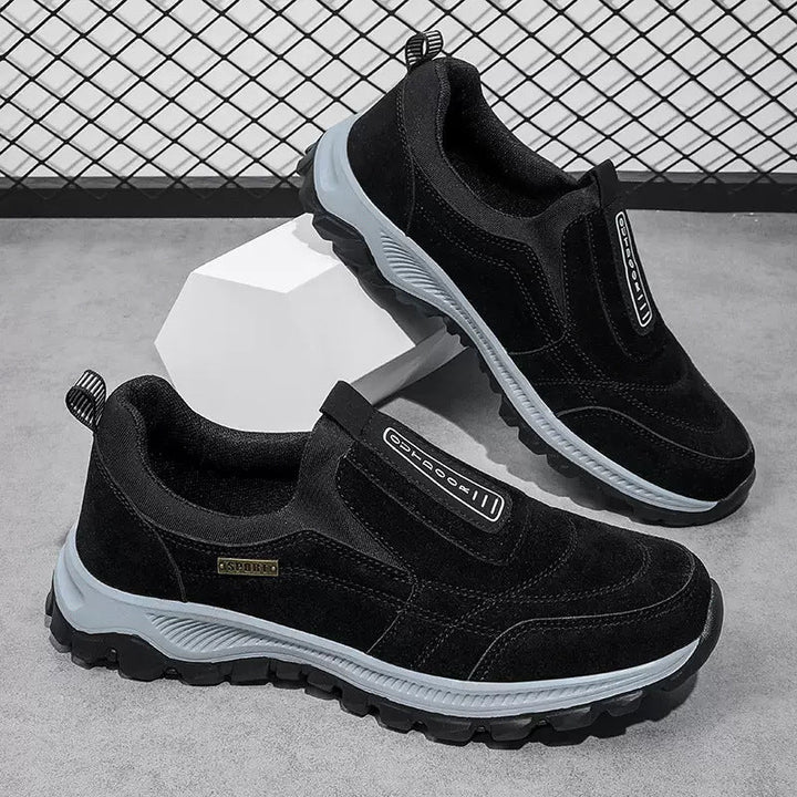 Women's Casual Slip-On Sneakers with Breathable Upper Material and Slip-Resistant Sole Mune Fashion