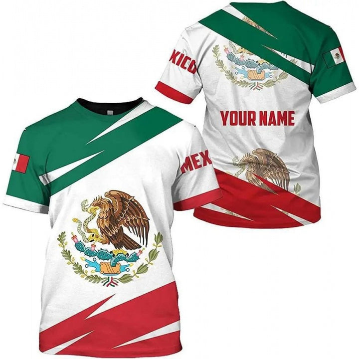 Unisex nan customizable fan jersey with back print, breathable functional fabric and Mexico crest Mune Fashion