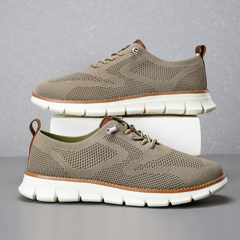 Men's breathable knitted casual shoe with viscoelastic insole Mune Fashion