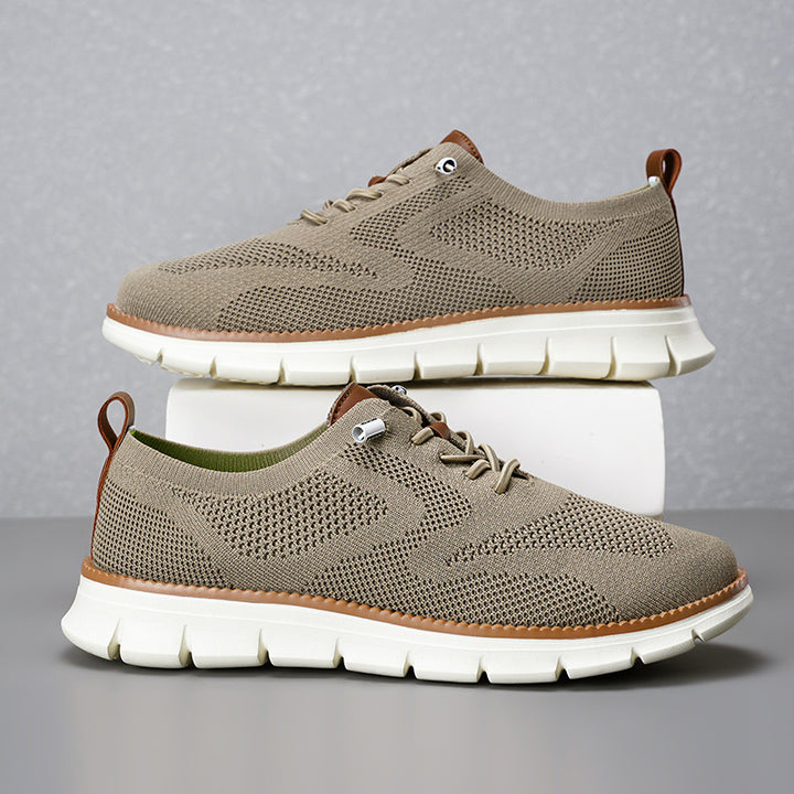 Men's breathable knitted casual shoe with viscoelastic insole Mune Fashion