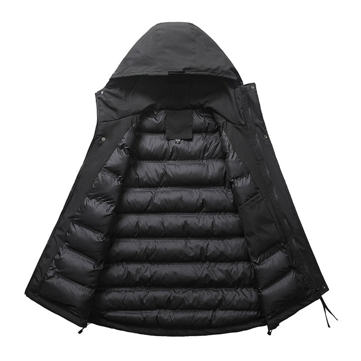 Men's Multifunctional Padded Vest with Hood Mune Fashion