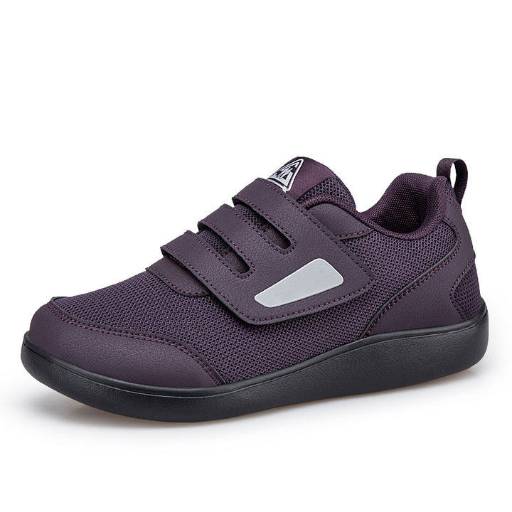 Women's comfort Velcro shoe for care and everyday use with antibacterial mesh and removable insole Mune Fashion