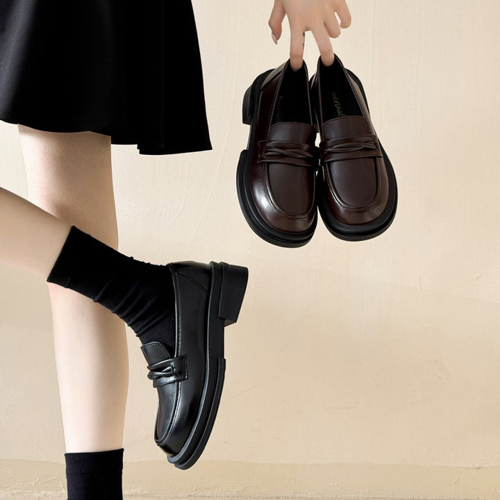 Women Fashionable Loafers with Bows Mune Fashion