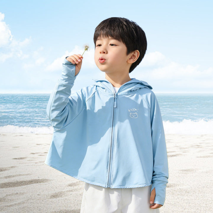 Boys breathable hoodie with UV protection Mune Fashion