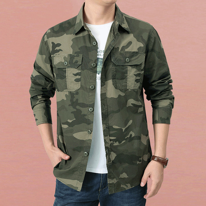 Men's Fashion Utility Shirt Mune Fashion