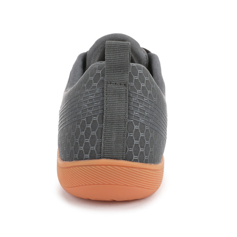 Men's low city sneakers with perforated mesh upper material, reinforced toe cap, and flexible outsole Mune Fashion
