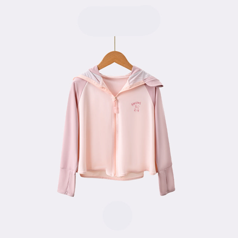 Children's UV protection jacket with hood and breathable properties Mune Fashion