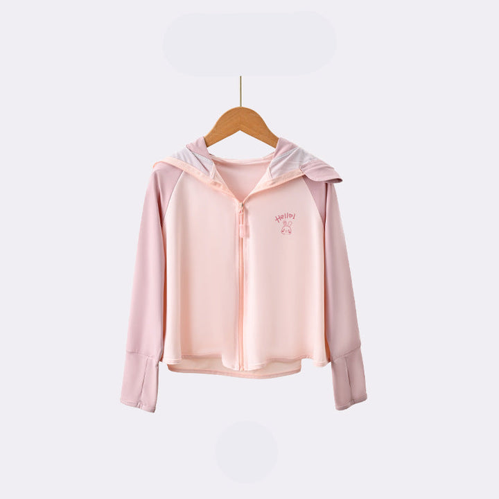 Children's UV protection jacket with hood and breathable properties Mune Fashion
