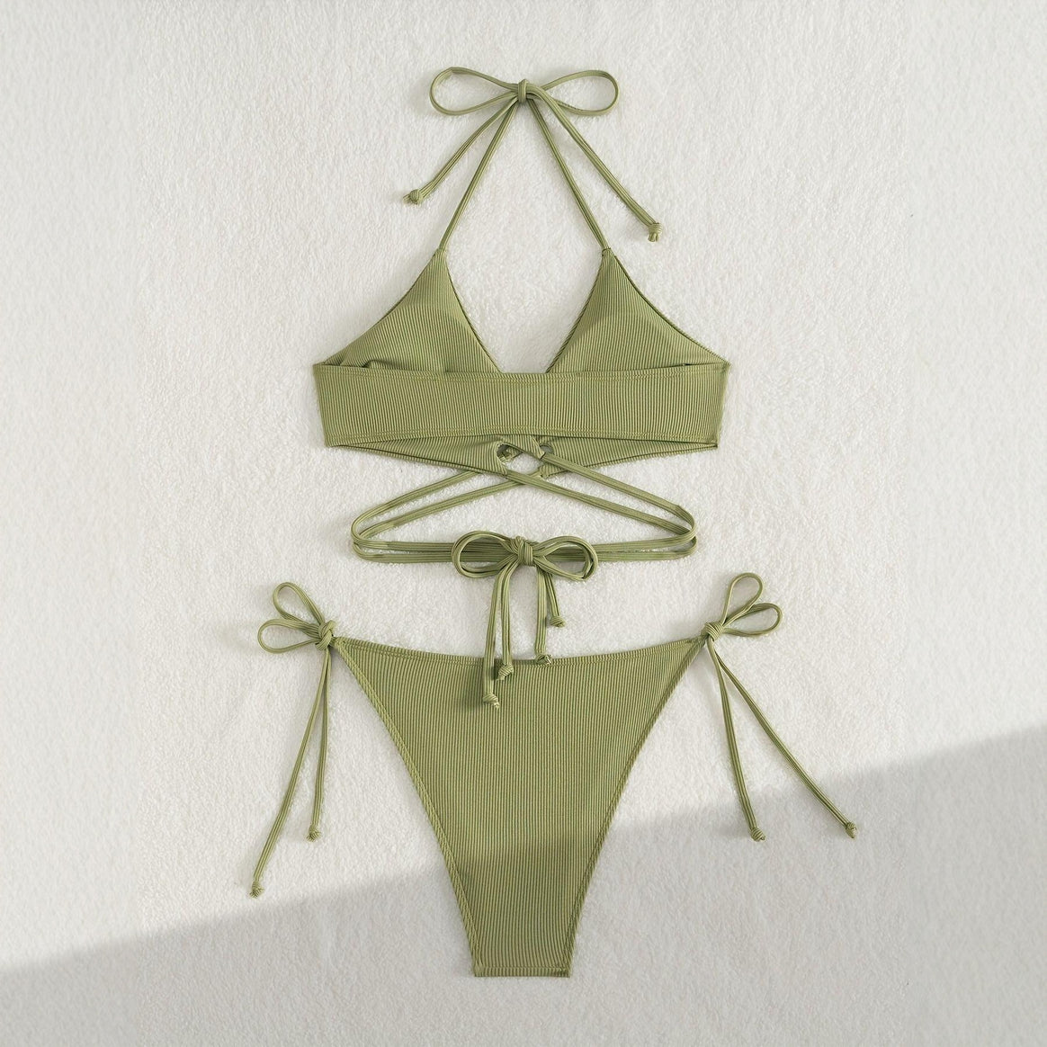 Women refined and adjustable triangle bikini Mune Fashion
