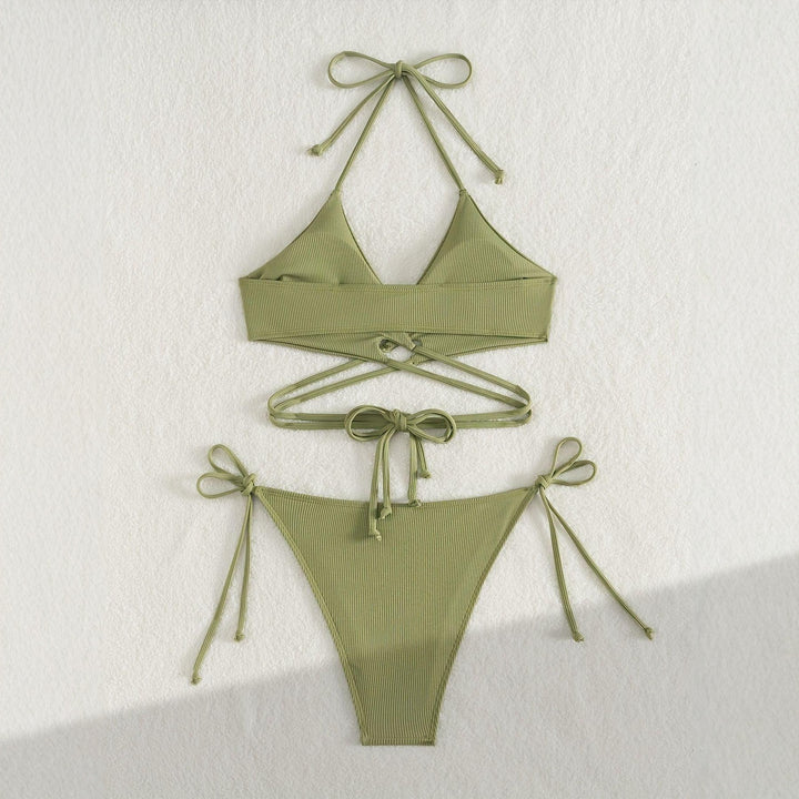 Women refined and adjustable triangle bikini Mune Fashion