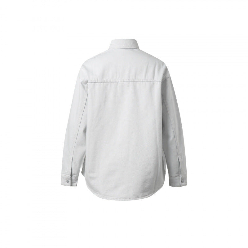 Unisex Oversize Denim Shirt Jacket in Vintage Look Mune Fashion