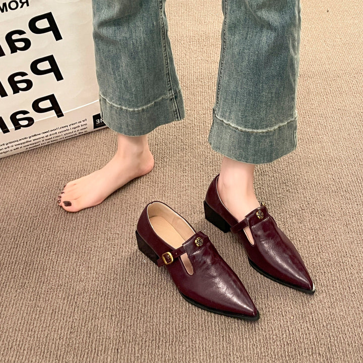 Women Elegant Slingback Loafers Mune Fashion