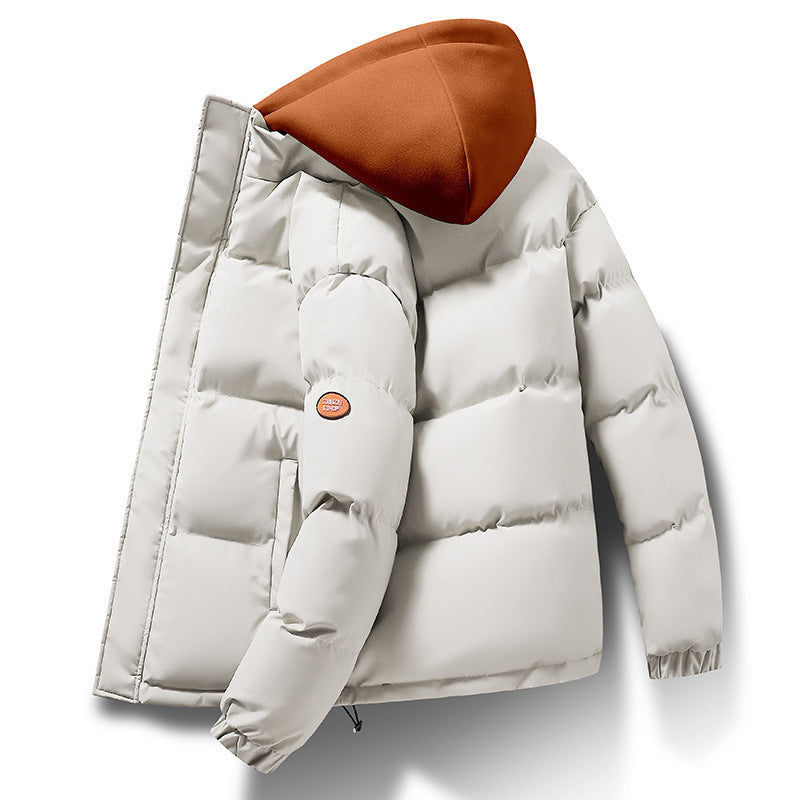 Men's Padded Hooded Jacket Mune Fashion