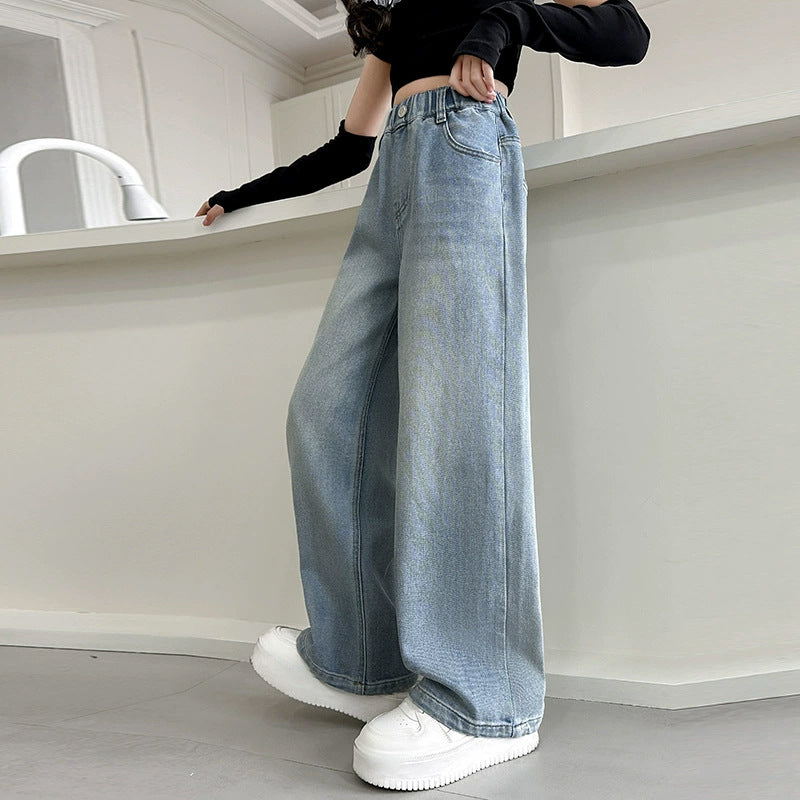 Women's wide jeans with a modern cut Mune Fashion