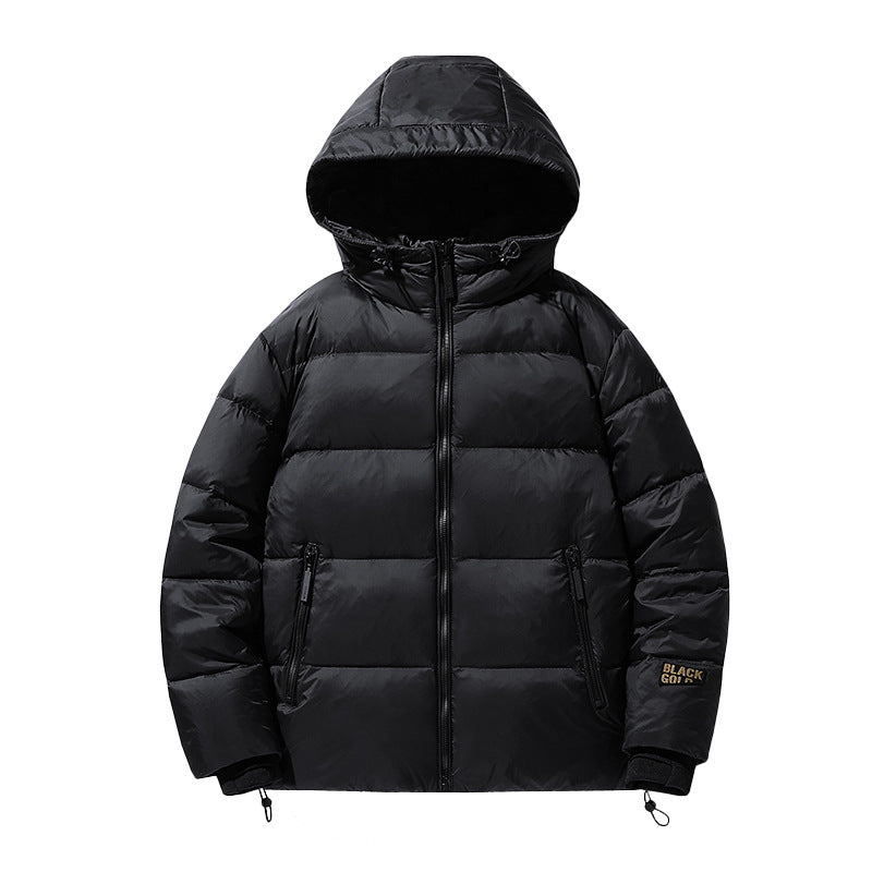 Unisex Padded Hooded Jacket with Thermal Insulation and Adjustable Hem Mune Fashion