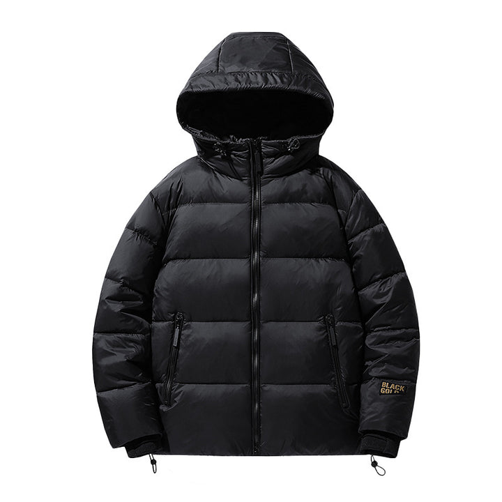 Unisex Padded Hooded Jacket with Thermal Insulation and Adjustable Hem Mune Fashion