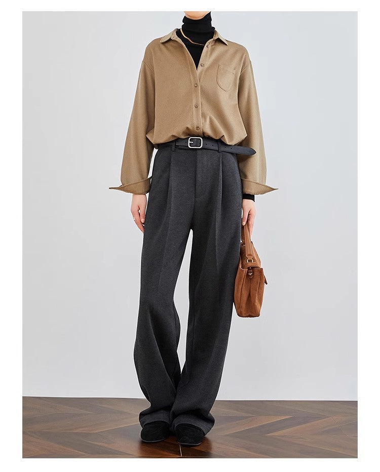 Women Elegant and Casual Cotton Blouse Drune
