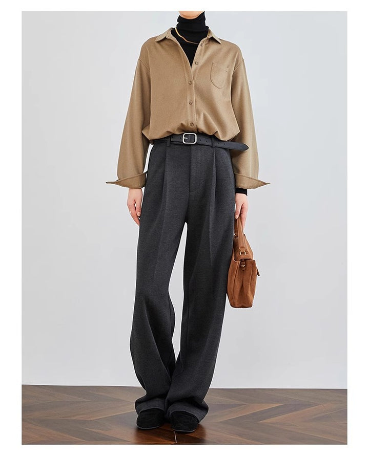 Women Elegant and Casual Cotton Blouse Drune