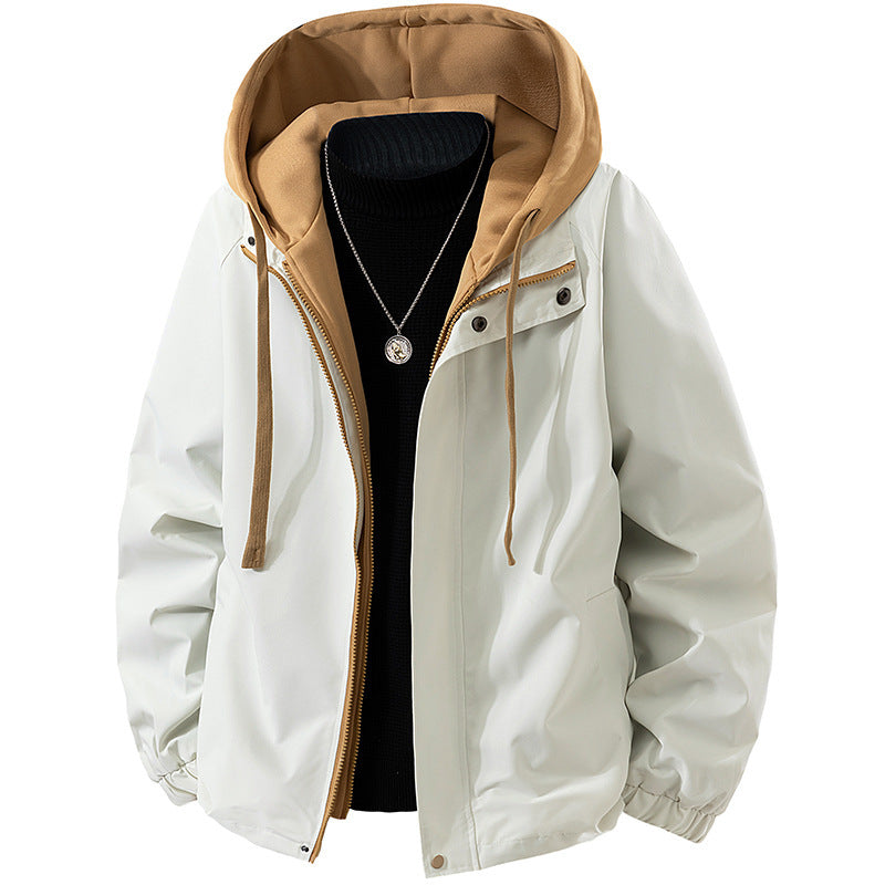 Men's technical hooded softshell jacket with adjustable hood and utility pockets Mune Fashion