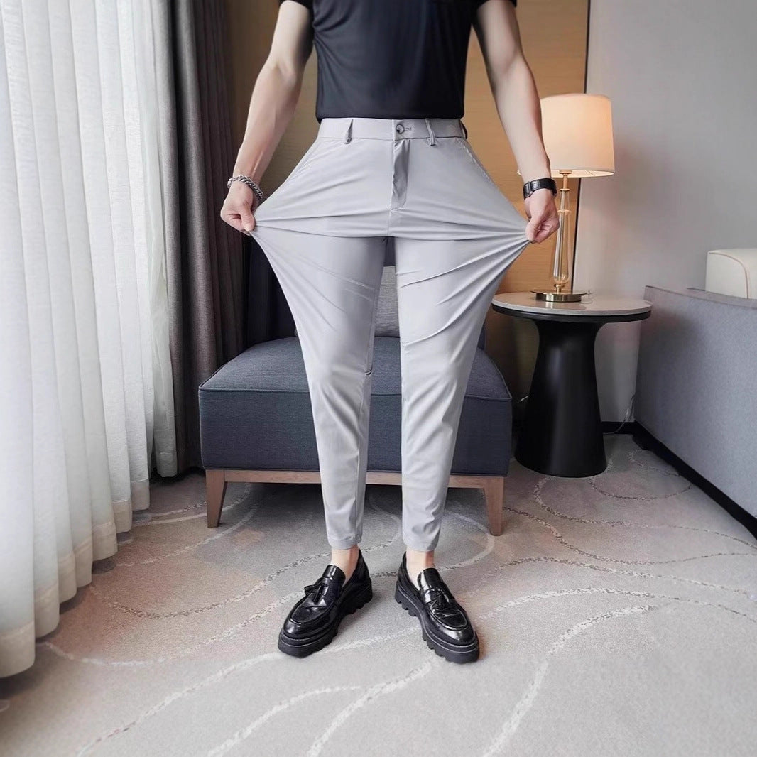 Men's Elegant Slim-Fit Pants Mune Fashion