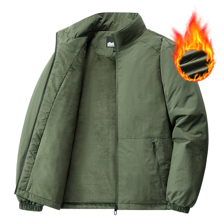 Men's transitional jacket with fleece lining Mune Fashion