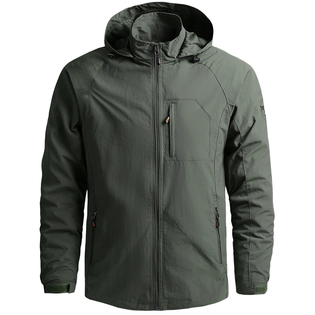 Men's functional jacket with high collar Mune Fashion
