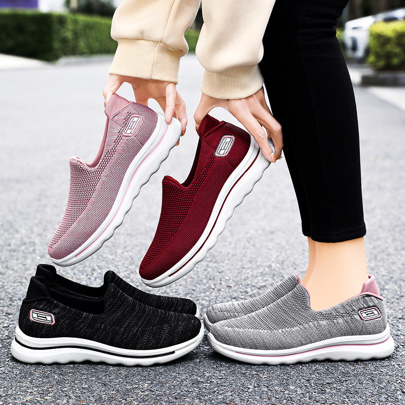 Unisex nan ultra-lightweight knit slippers with adaptive memory insole and flexible wave sole Mune Fashion