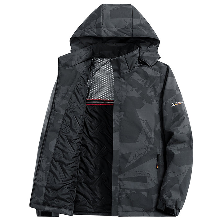 Men's urban functional jacket with hood Mune Fashion