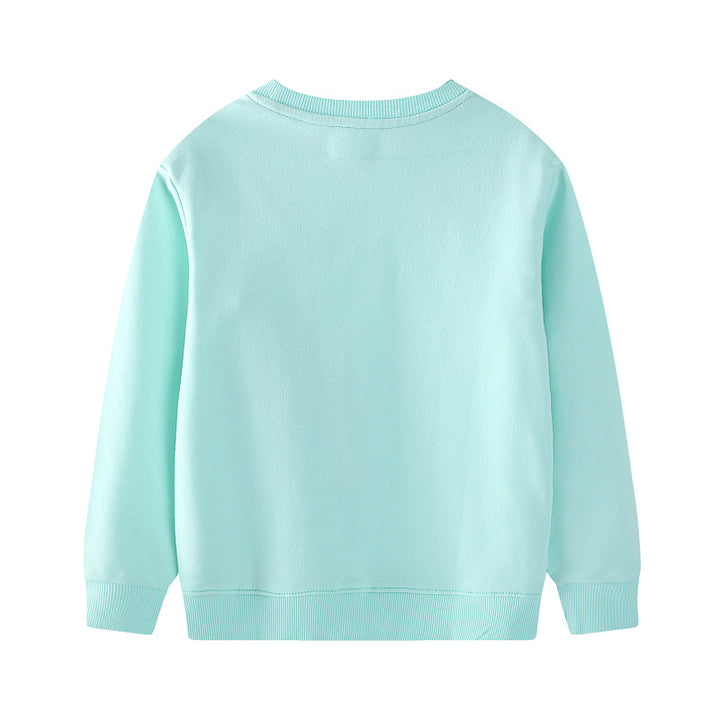 Girls sweatshirt with colorful flower and fairy motif Mune Fashion