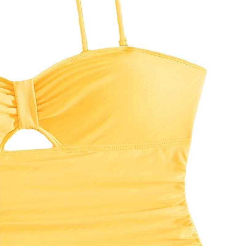 Ladies elegant one-piece with sophisticated cut-out Mune Fashion