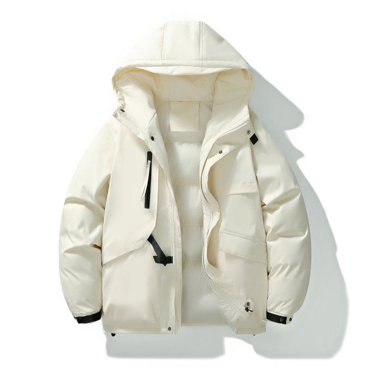 Men's Insulated Parka Jacket with Hood Mune Fashion