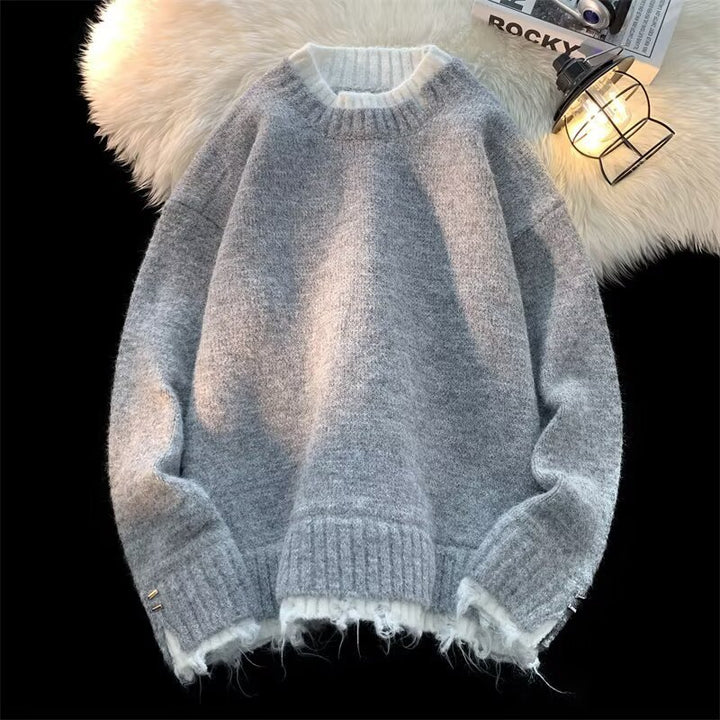 Women’s Cozy Oversized Sweater with Sophisticated Cut Mune Fashion