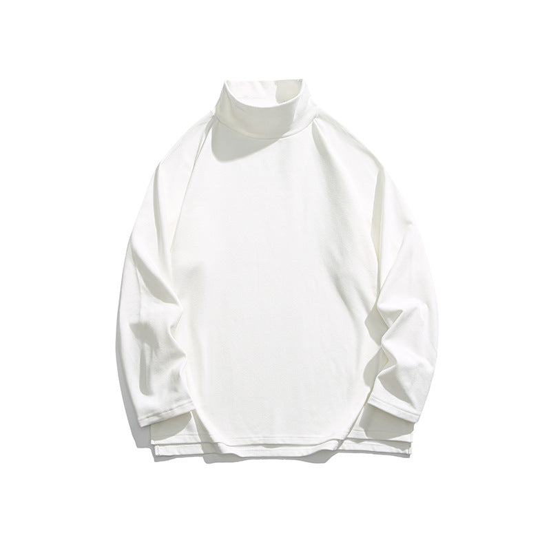 Unisex Oversize Roll Neck Sweatshirt made of soft cotton blend with raglan sleeves Mune Fashion