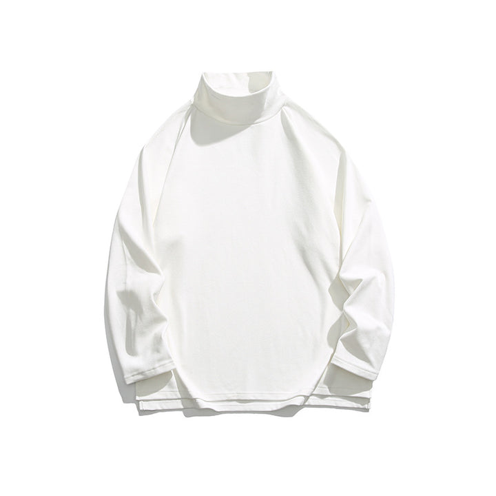 Unisex Oversize Roll Neck Sweatshirt made of soft cotton blend with raglan sleeves Mune Fashion