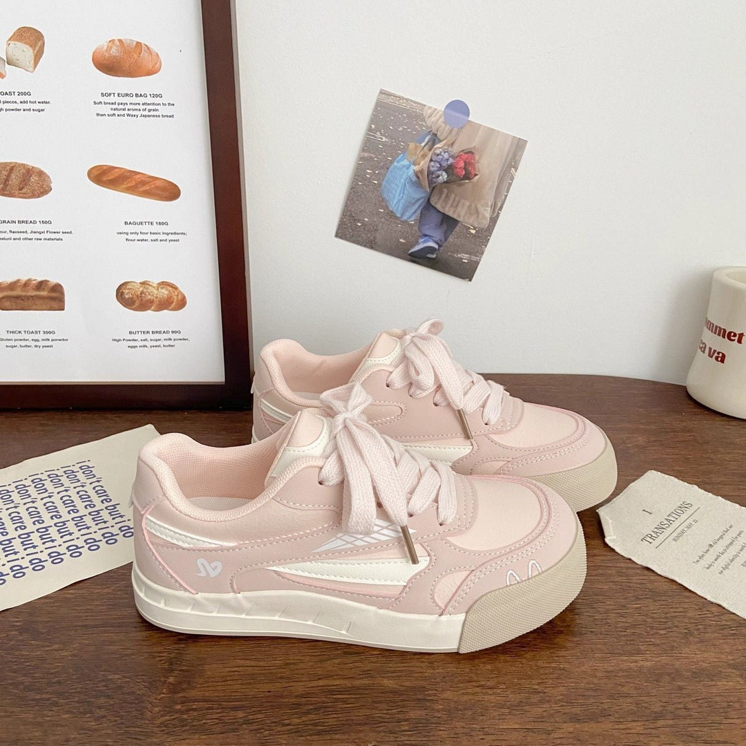 Women's Comfortable Sneakers with Creative Design and Breathable Surface Structure Mune Fashion