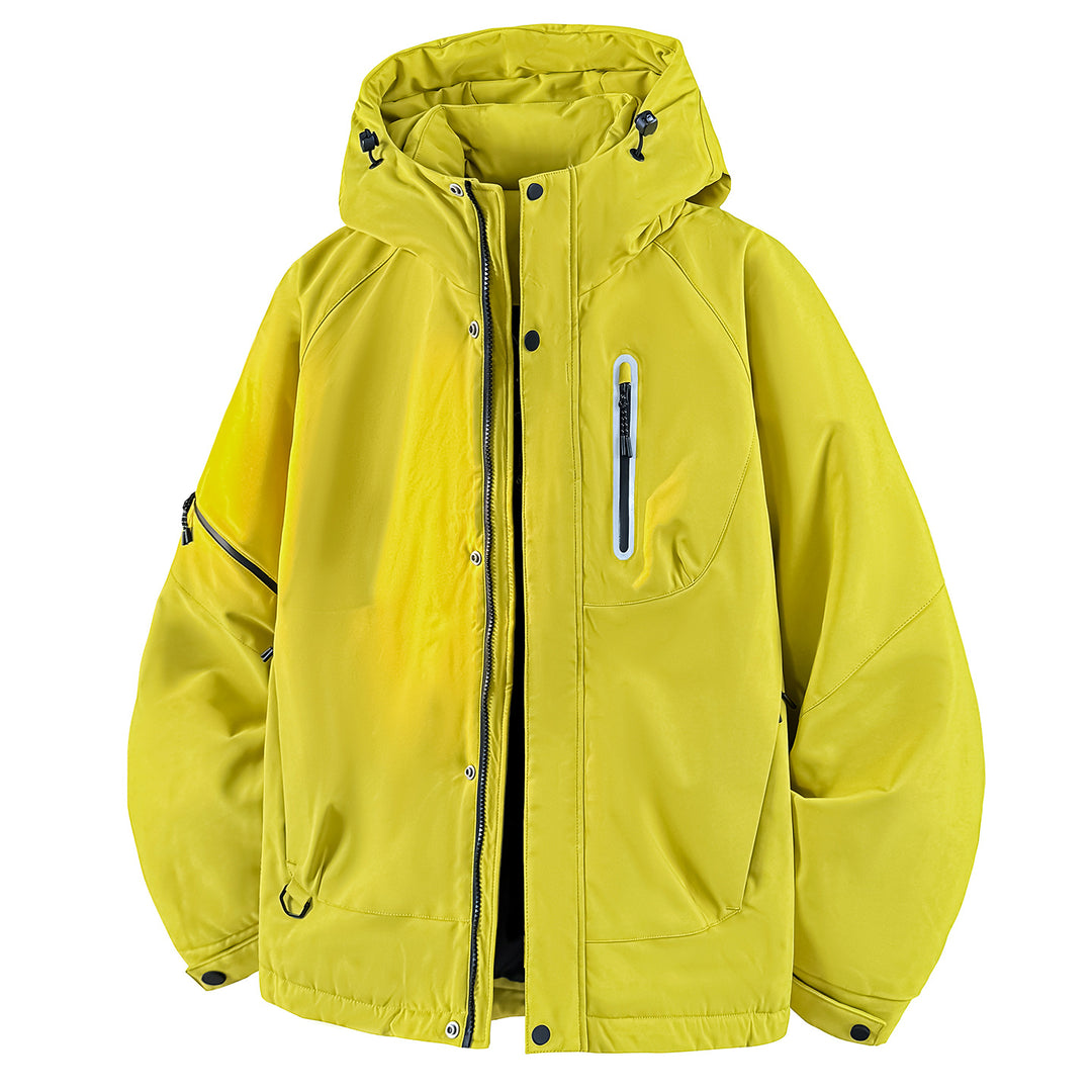 Men's Fleece-Lined Outdoor Jacket Mune Fashion