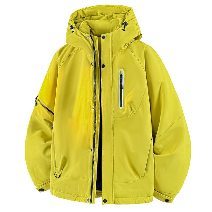 Men's Fleece-Lined Outdoor Jacket Mune Fashion