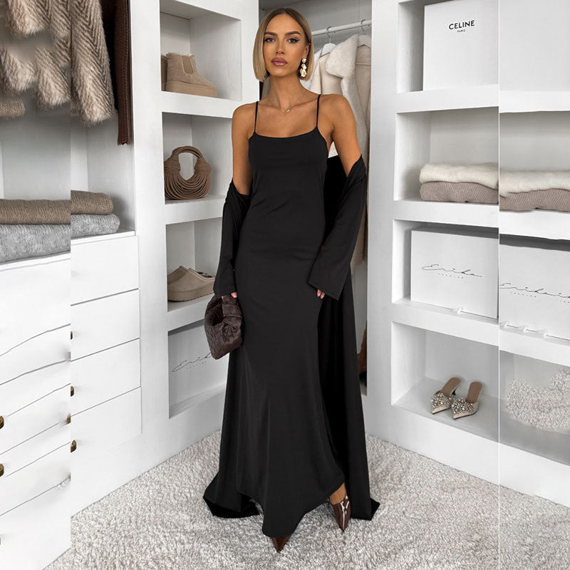 Women Long Maxi Dress with Flattering Cut Mune Fashion