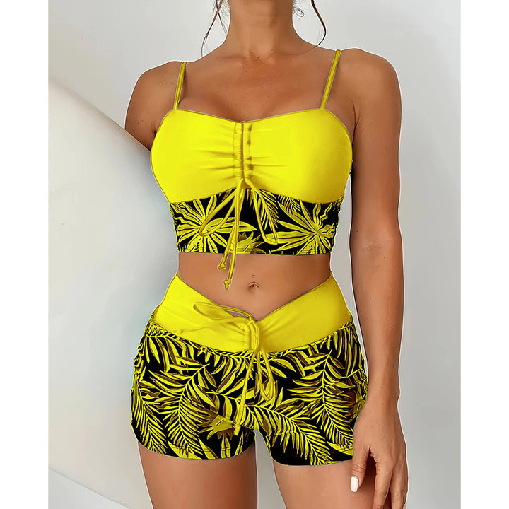 Women's Sporty Bikini Top with Shorts Mune Fashion