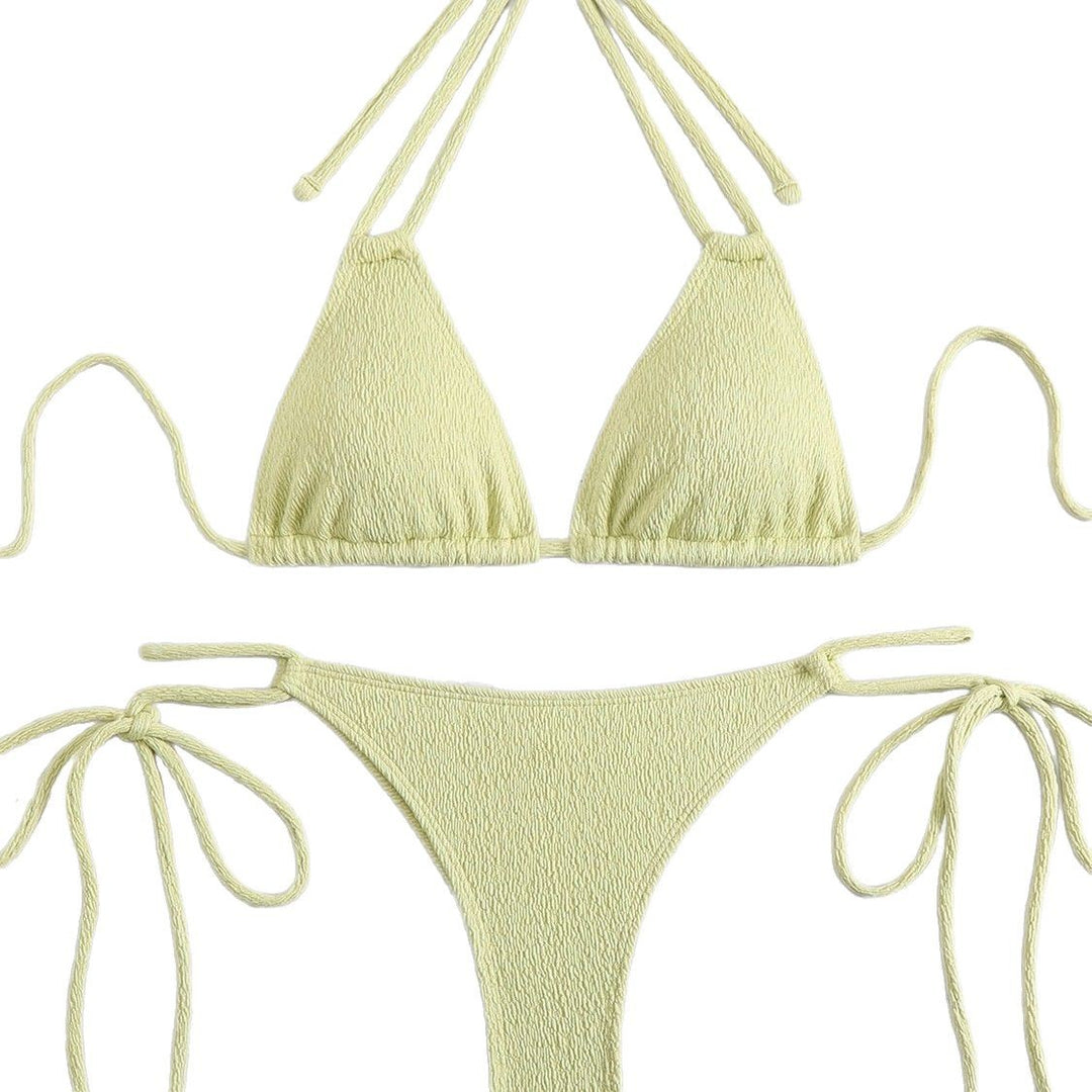 Women’s bikini set with playfully tied straps Mune Fashion