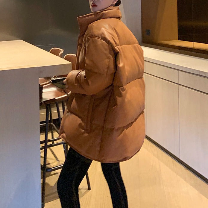 Ladies Fashion Oversized Down Jacket Mune Fashion