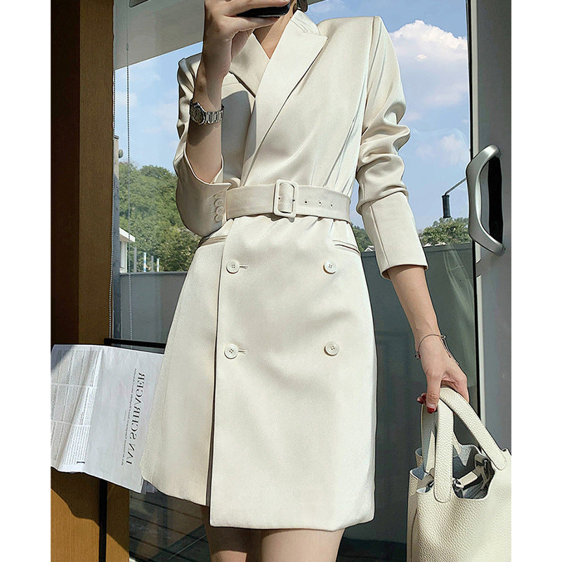 Women Elegant Blazer Skirt Dress Mune Fashion