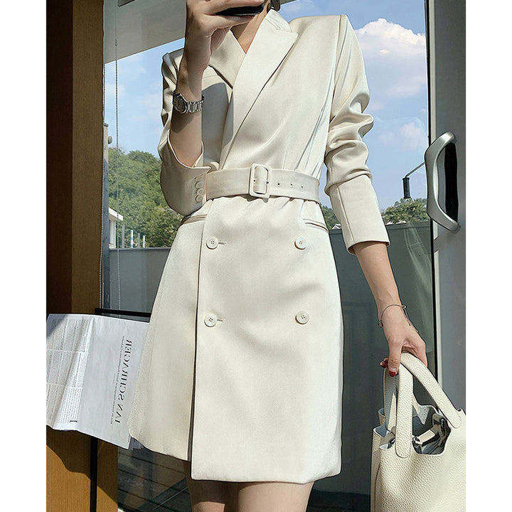 Women Elegant Blazer Skirt Dress Mune Fashion