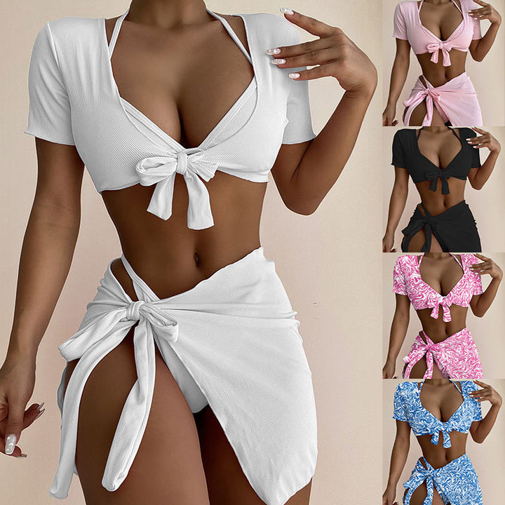 Women's Bikini Set with top and skirt Mune Fashion