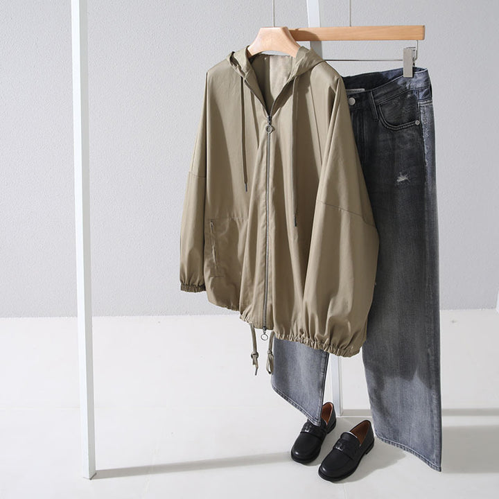 Women Fashionable and Casual Transitional Jacket Mune Fashion